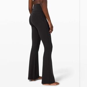 S O L D 🍋 Lululemon Groove Pant Flare Super High-Rise *Nulu Black Size 10